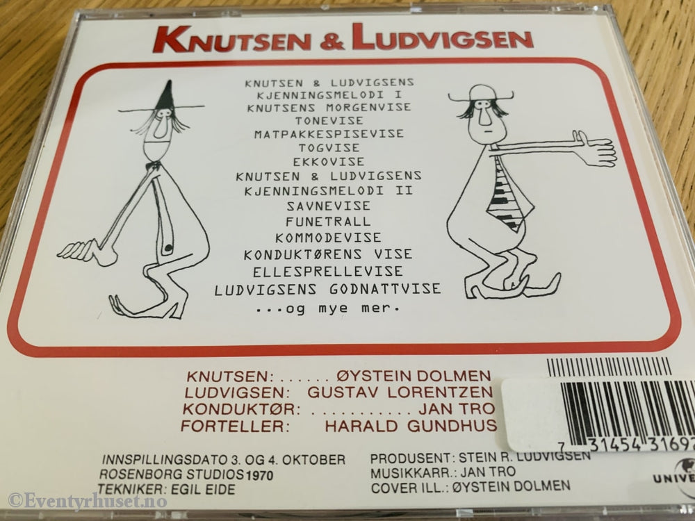 Knutsen & Ludvigsen. 1970. Cd. Cd