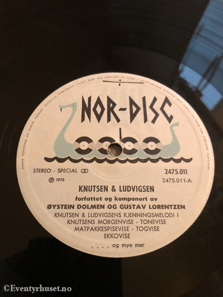 Knutsen & Ludvigsen. 1970. Lp. Lp Plate