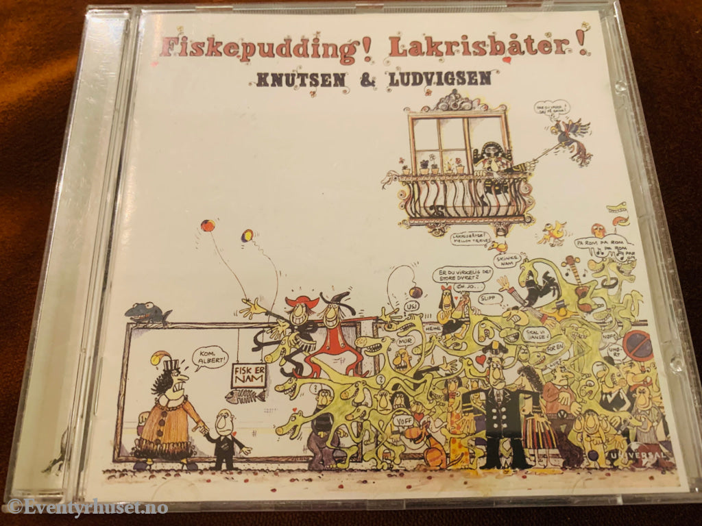 Knutsen & Ludvigsen. Fiskepudding! Lakrisbåter! Cd. Cd