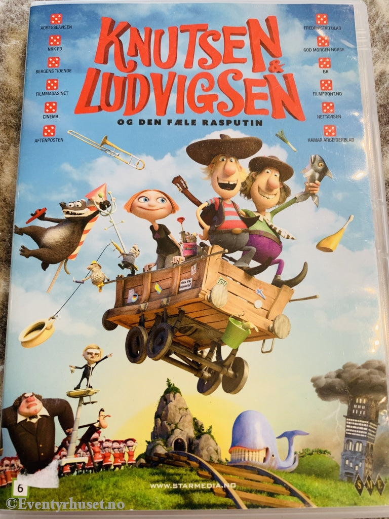 Knutsen & Ludvigsen Og Den Fæle Rasputin. Dvd. Dvd