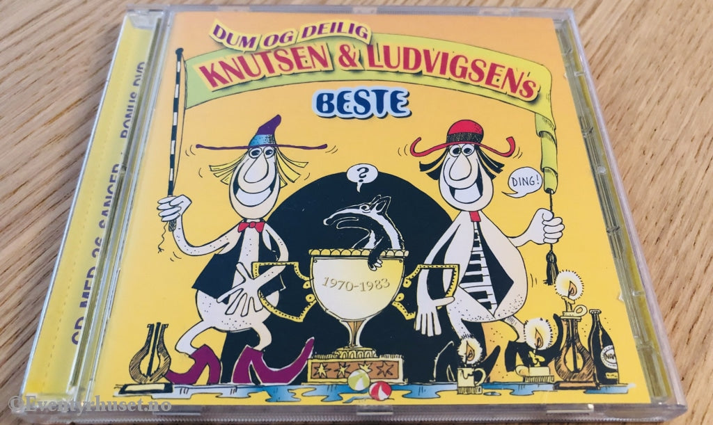 Knutsen & Ludvigsens Beste. 2008. Cd + Bonus Dvd.