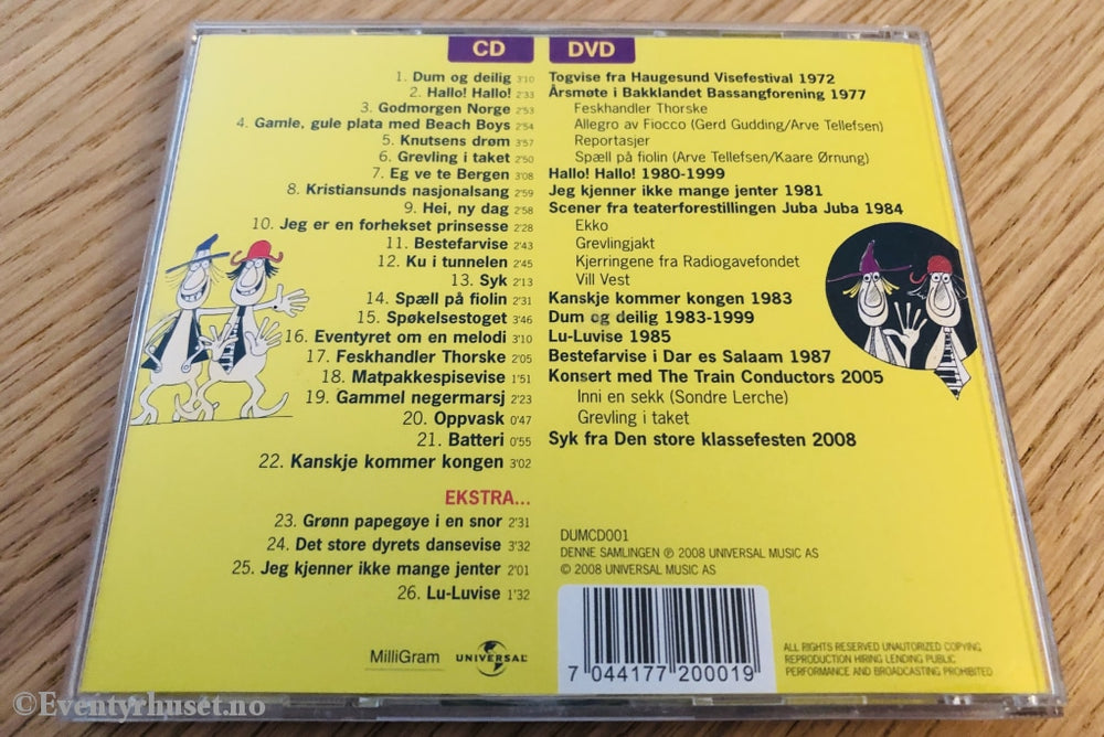Knutsen & Ludvigsens Beste. 2008. Cd + Bonus Dvd.