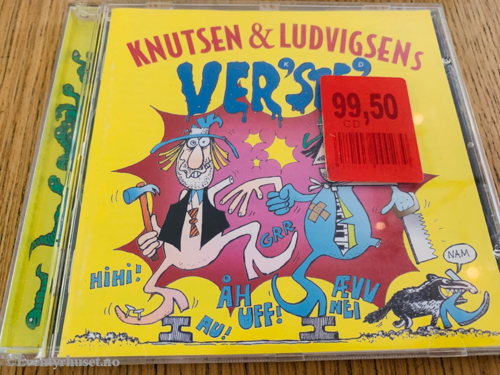 Knutsen & Ludvigsens – Verste. Musikk-CD for barn.