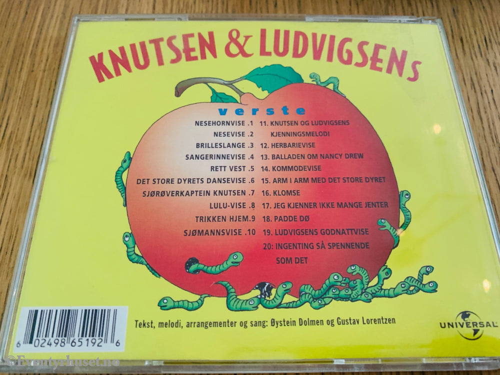 Knutsen & Ludvigsens – Verste. Musikk-CD for barn.