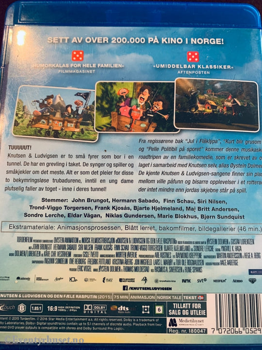 Knutsen Og Ludvigsen Den Fæle Rasputin. Blu-Ray. Blu-Ray Disc