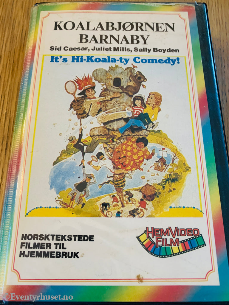 Koalabjørnen Barnaby. VHS Big Box. VHS Big Box