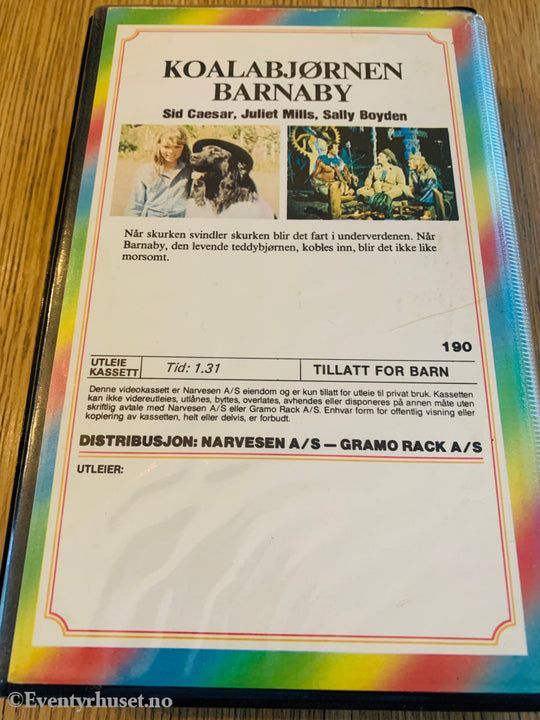 Koalabjørnen Barnaby. VHS Big Box. VHS Big Box