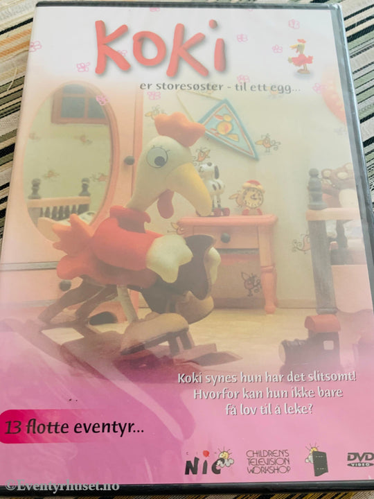 Koki - Et Storesøster Til Egg. 2000. Dvd. Ny I Plast! Dvd