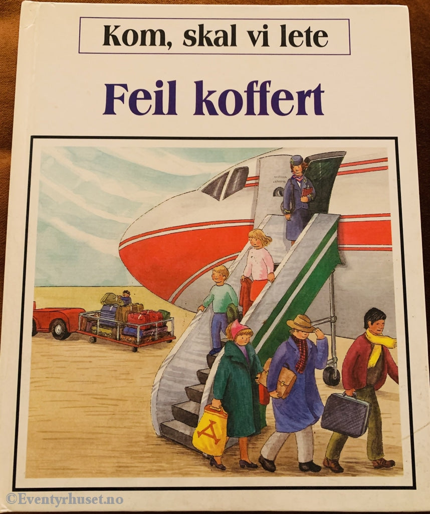 Kom Skal Vi Lete: Feil Koffert. 1985. Fortelling