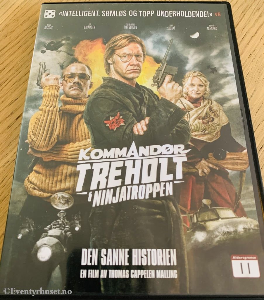 Kommandør Treholt - Ninjatroppen. Dvd. Dvd