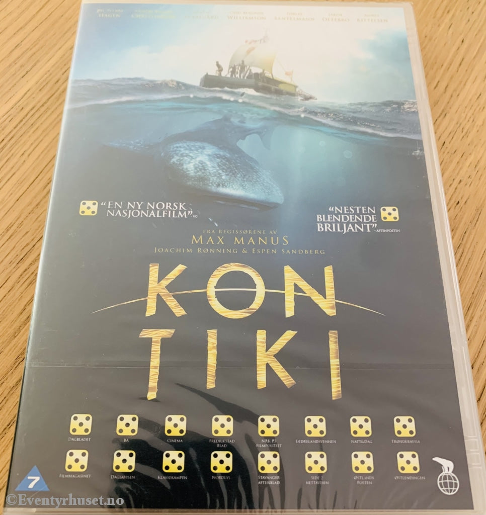 Kon Tiki. Dvd. Ny I Plast! Dvd