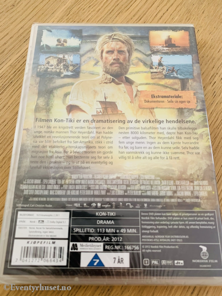 Kon Tiki. Dvd. Ny I Plast! Dvd