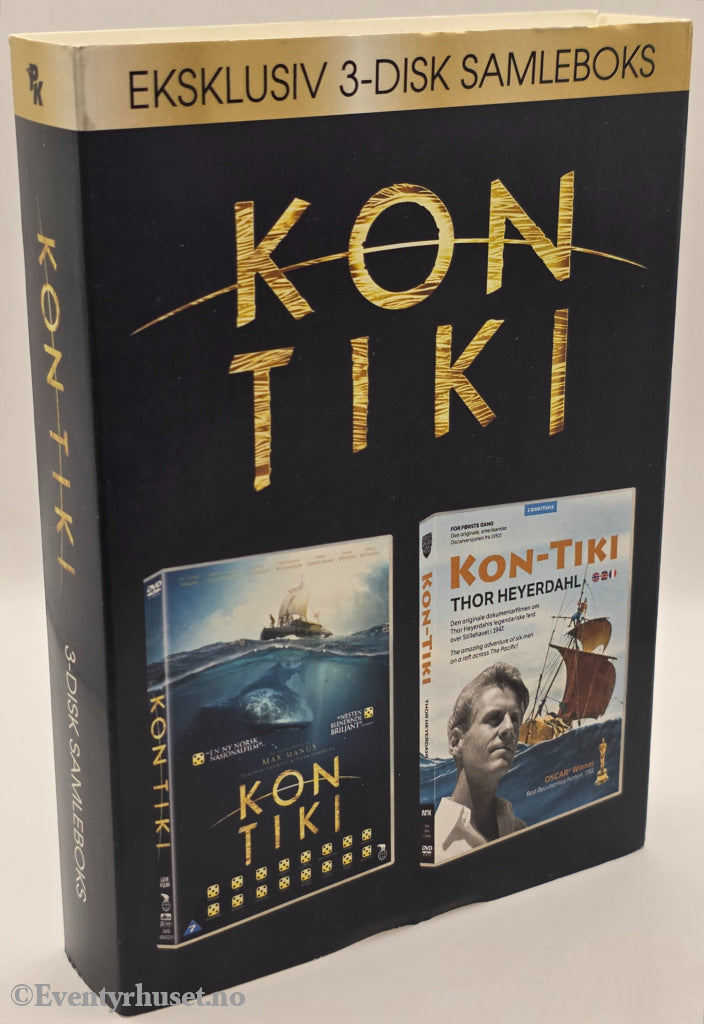Kon-Tiki – Eksklusiv 3-disk samleboks (DVD)