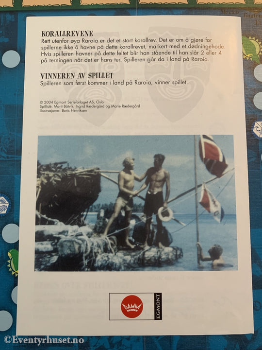 Kon-Tiki Spillet. 2004. Brettspill. Brettspill