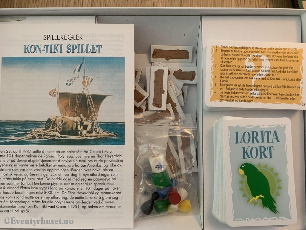 Kon-Tiki Spillet. 2004. Brettspill. Brettspill