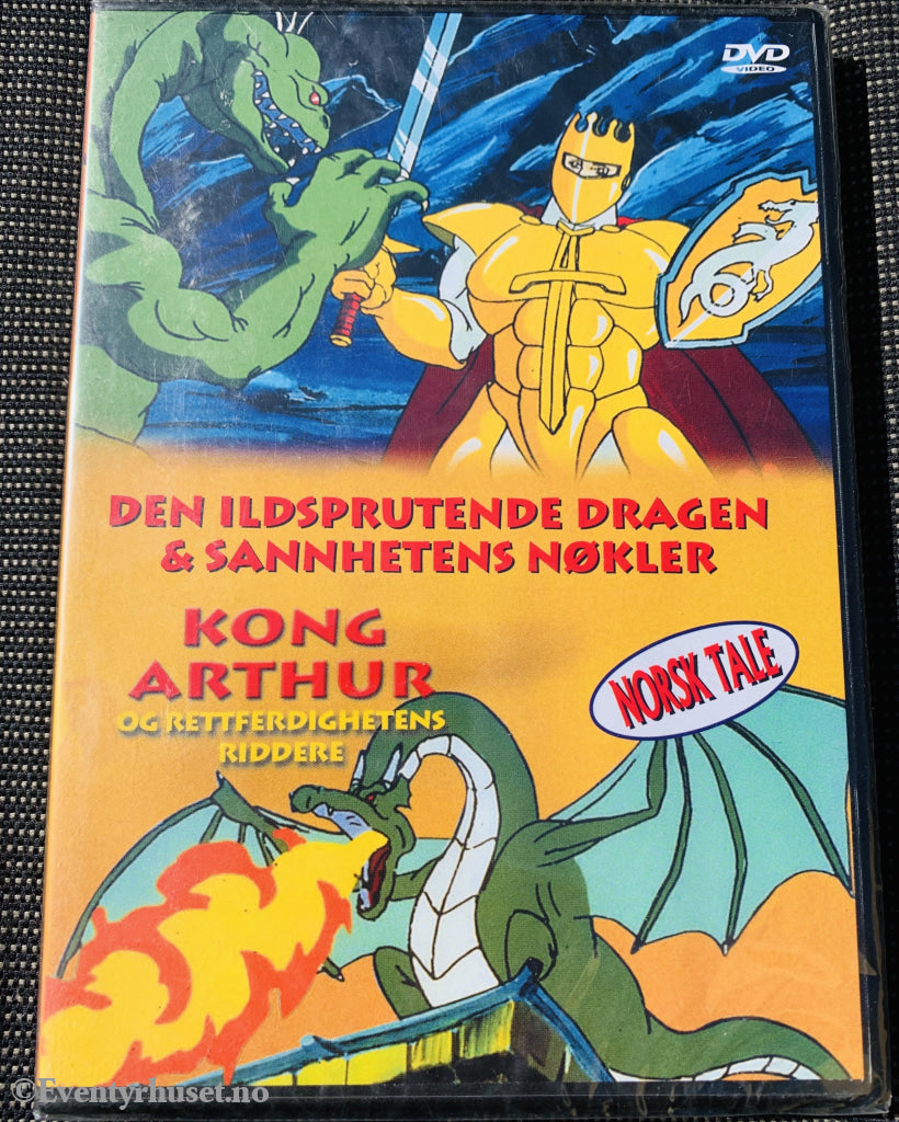 Kong Arthur Og Rettferdighetens Riddere. Den Ildsprutende Dragen / Sannhetens Nøkler. 1992/04. Dvd