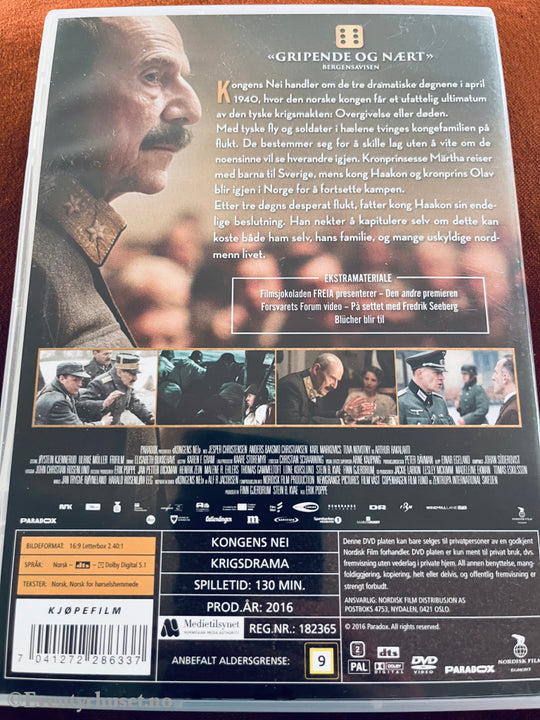 Kongens Nei. Dvd. Dvd