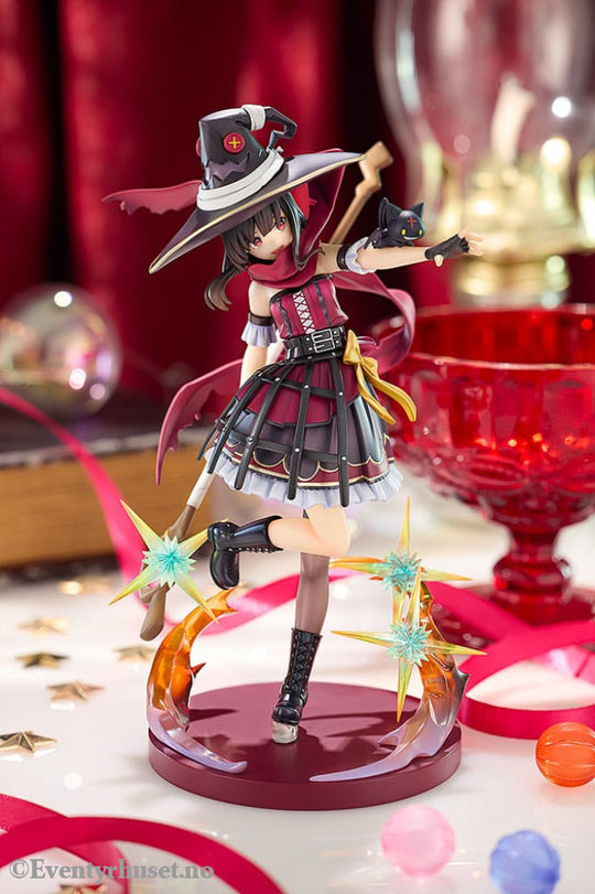 Konosuba God’s blessing on this wonderful world! PVC Statue Megumin: Light Novel 10th Anniversary Ver. 18 cm Manga &