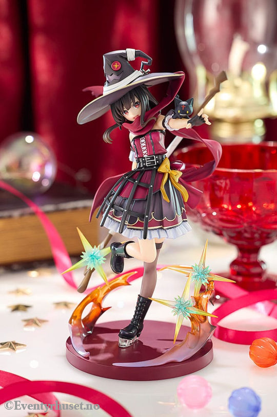 Konosuba God’s blessing on this wonderful world! PVC Statue Megumin: Light Novel 10th Anniversary Ver. 18 cm Manga &