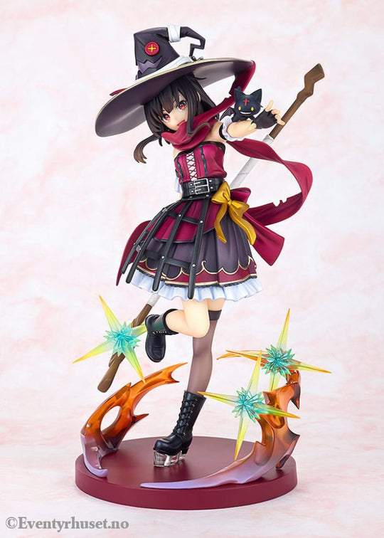 Konosuba God’s blessing on this wonderful world! PVC Statue Megumin: Light Novel 10th Anniversary Ver. 18 cm Manga &