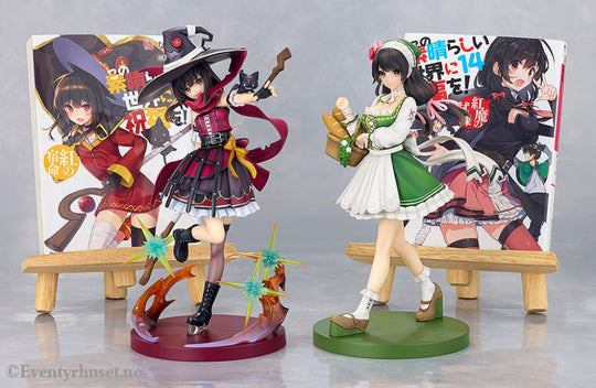 Konosuba God’s blessing on this wonderful world! PVC Statue Megumin: Light Novel 10th Anniversary Ver. 18 cm Manga &