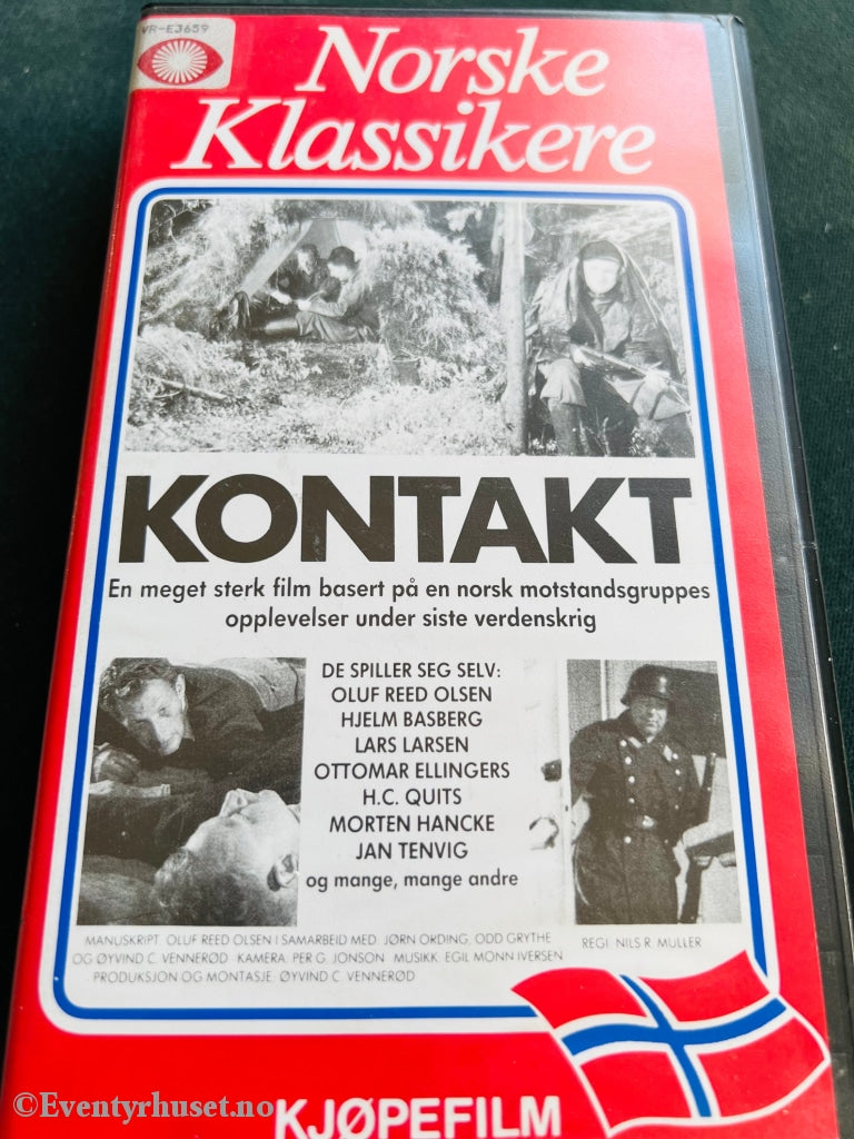 Kontakt (Norske Klassikere). 1955. Vhs. Vhs