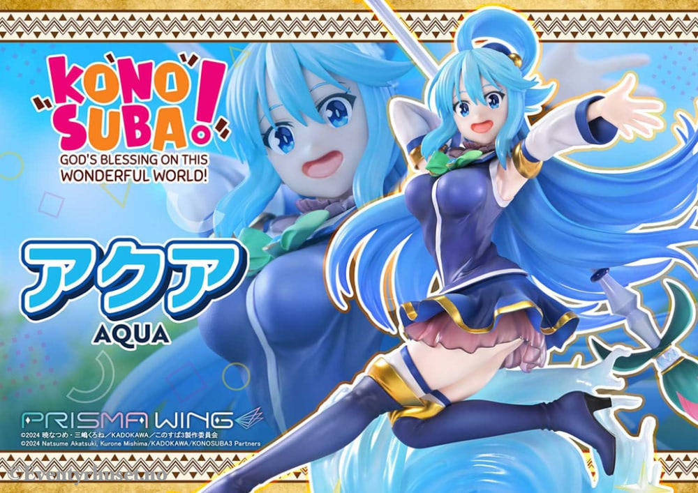 Konusuba - God’s blessing on this wonderful world! Prisma Wing PVC Statue 1/7 Aqua 24 cm Manga & Anime