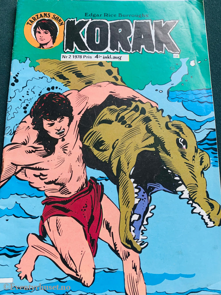 Korak - Tarzans Sønn. 1978/02. Tegneserieblad