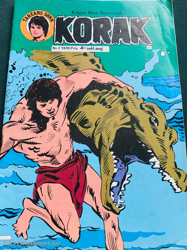Korak - Tarzans Sønn. 1978/02. Tegneserieblad