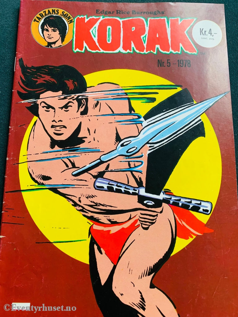 Korak - Tarzans Sønn. 1978/05. Tegneserieblad