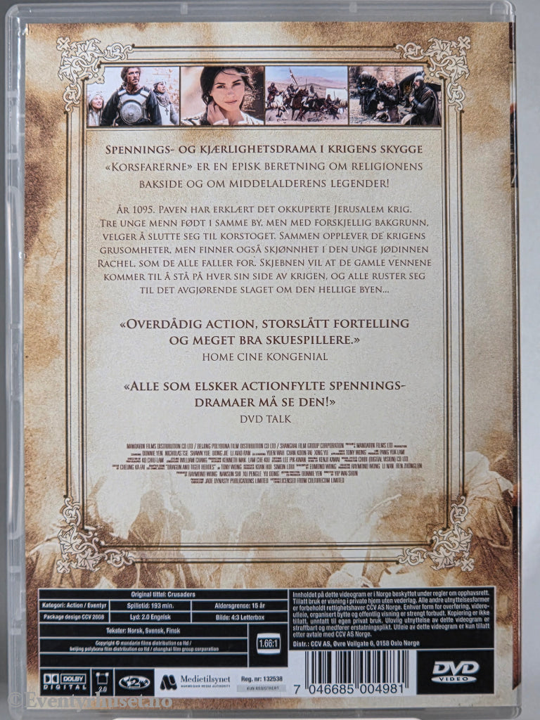 Korsfarerne. 2001. DVD.