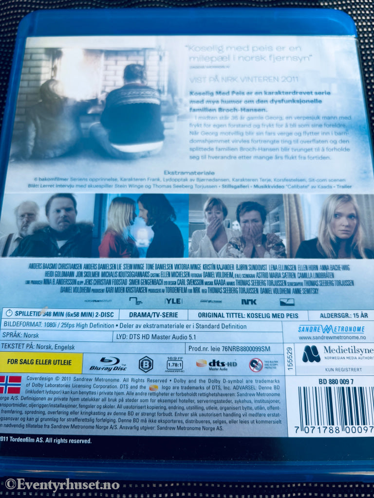 Koselig med Peis. Blu-ray Disc.