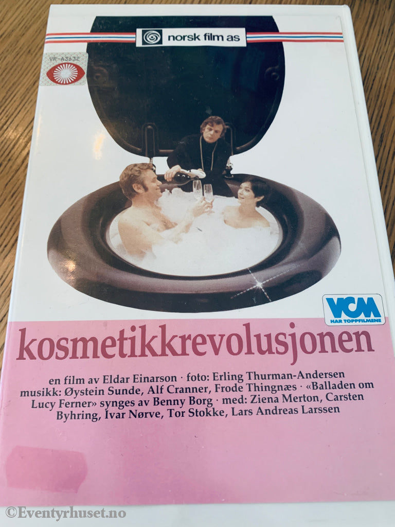 Kosmetikkrevolusjonen. 1977. VHS Big Box. VHS Big Box