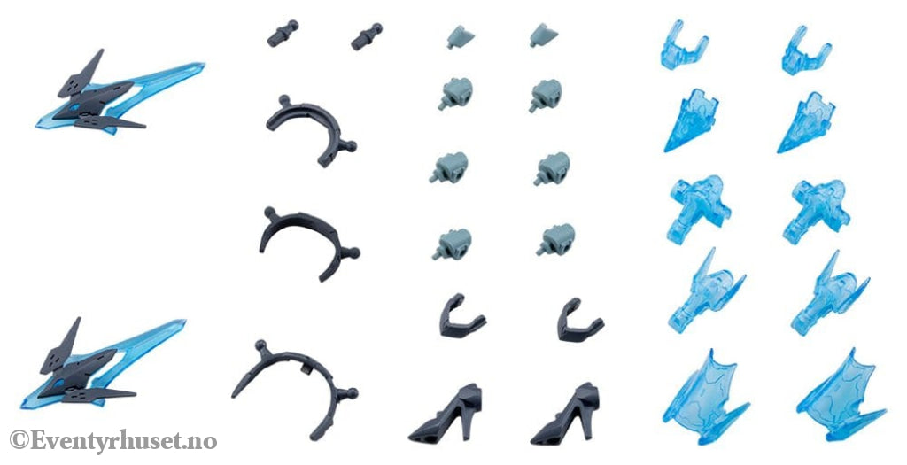 Kotobukiya M.S.G. Model Kit Accessory Set Mecha Supply 34 Holonic Headdress & Holonic High Heels Grey Ver. Manga & Anime