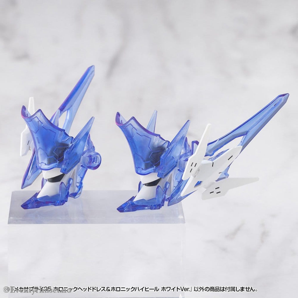 Kotobukiya M.S.G. Model Kit Accessory Set Mecha Supply 34 Holonic Headdress & Holonic High Heels White Ver. Manga &