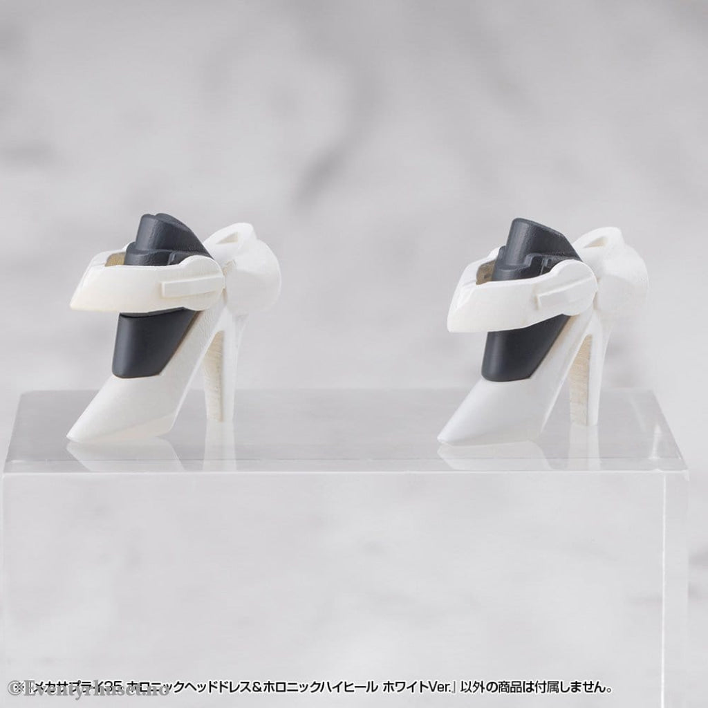 Kotobukiya M.S.G. Model Kit Accessory Set Mecha Supply 34 Holonic Headdress & Holonic High Heels White Ver. Manga &