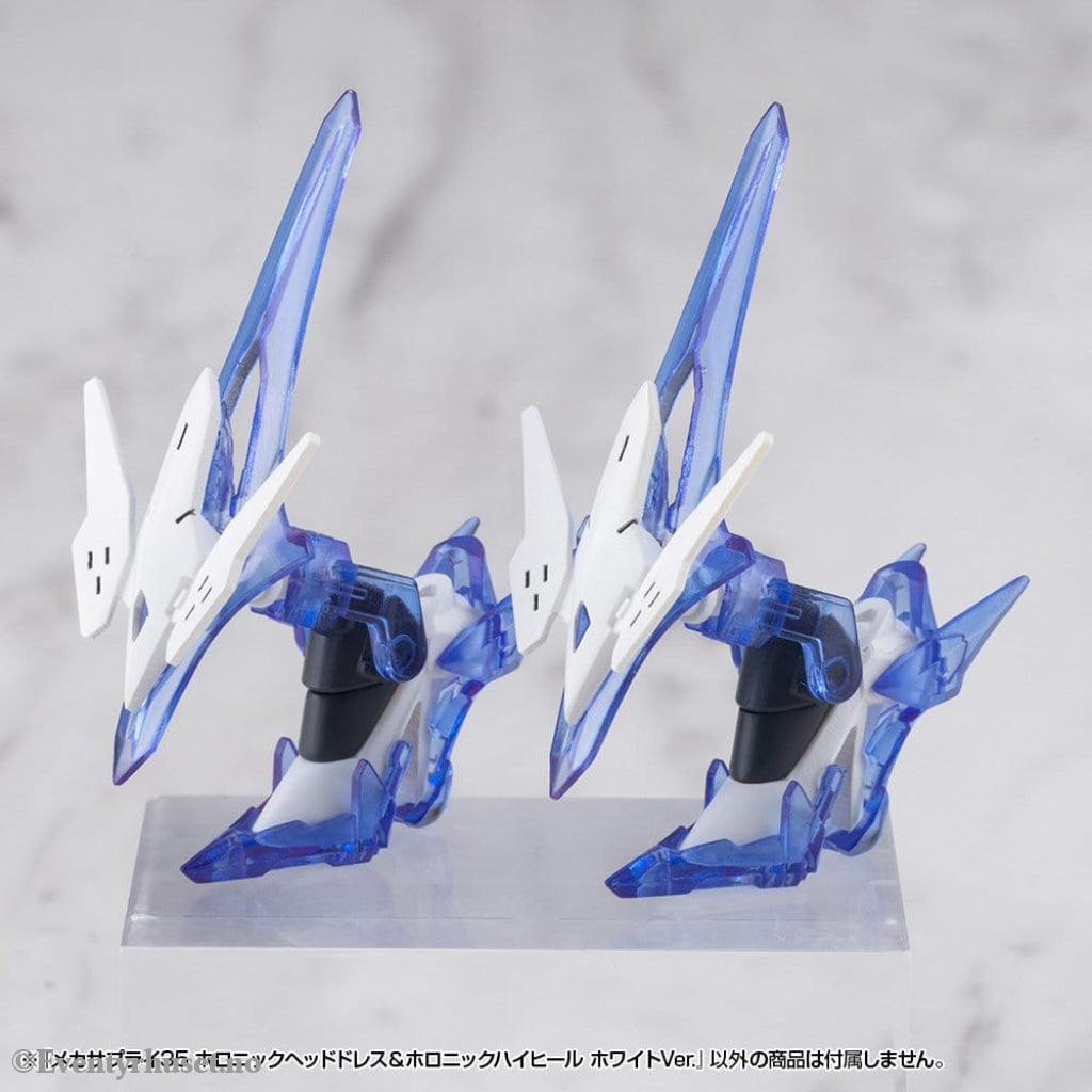 Kotobukiya M.S.G. Model Kit Accessory Set Mecha Supply 34 Holonic Headdress & Holonic High Heels White Ver. Manga &