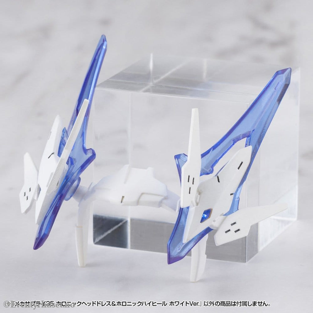 Kotobukiya M.S.G. Model Kit Accessory Set Mecha Supply 34 Holonic Headdress & Holonic High Heels White Ver. Manga &