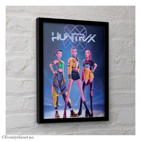 KPop Demon Hunters Collector Print Framed Poster Huntrix Home & Gifts
