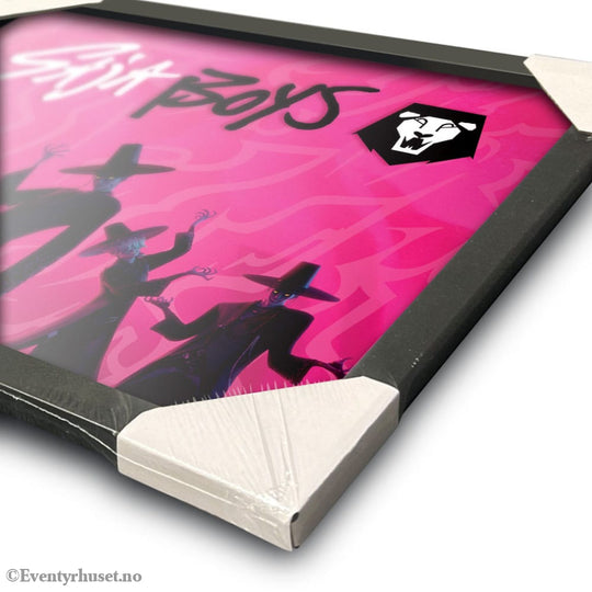 KPop Demon Hunters Collector Print Framed Poster Saja Boys Idol Home & Gifts