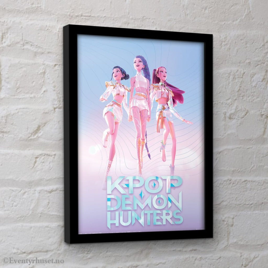 KPop Demon Hunters Collector Print Framed Poster Trio Home & Gifts