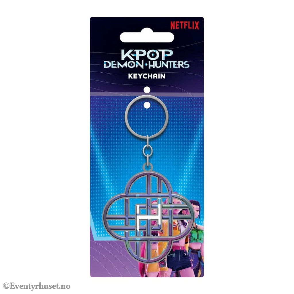 KPop Demon Hunters Metal Keychain Huntrix Fashion & Accessories