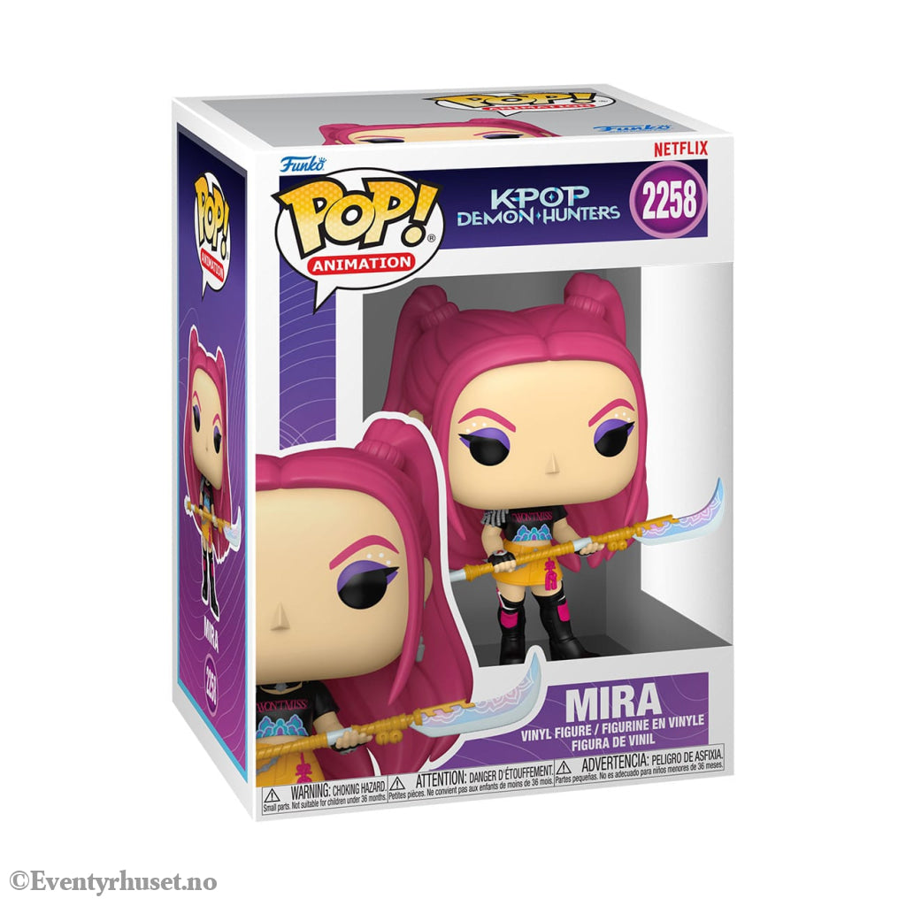 KPop Demon Hunters POP! Animation Vinyl Figure Mirai 9 cm Manga & Anime