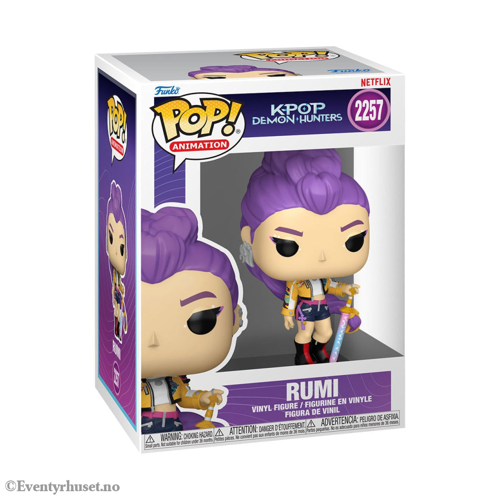 KPop Demon Hunters POP! Animation Vinyl Figure Rumi 9 cm Manga & Anime