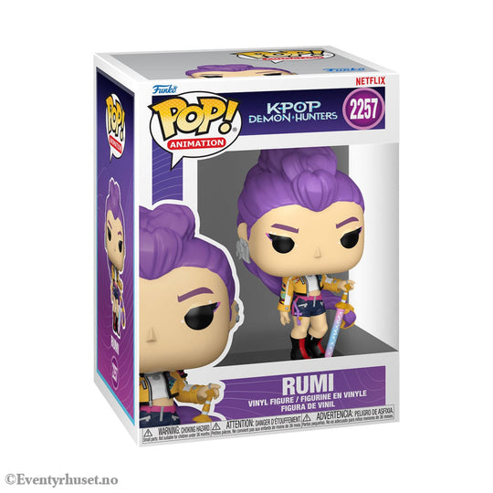 KPop Demon Hunters POP! Animation Vinyl Figure Rumi 9 cm Manga & Anime