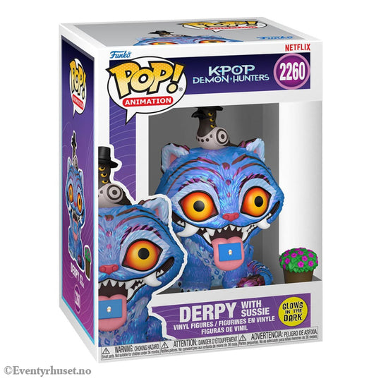 KPop Demon Hunters POP! Animation Vinyl Figure Tiger w/Bird 9 cm Manga & Anime