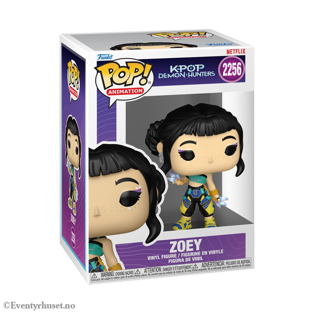 KPop Demon Hunters POP! Animation Vinyl Figure Zoey 9 cm Manga & Anime