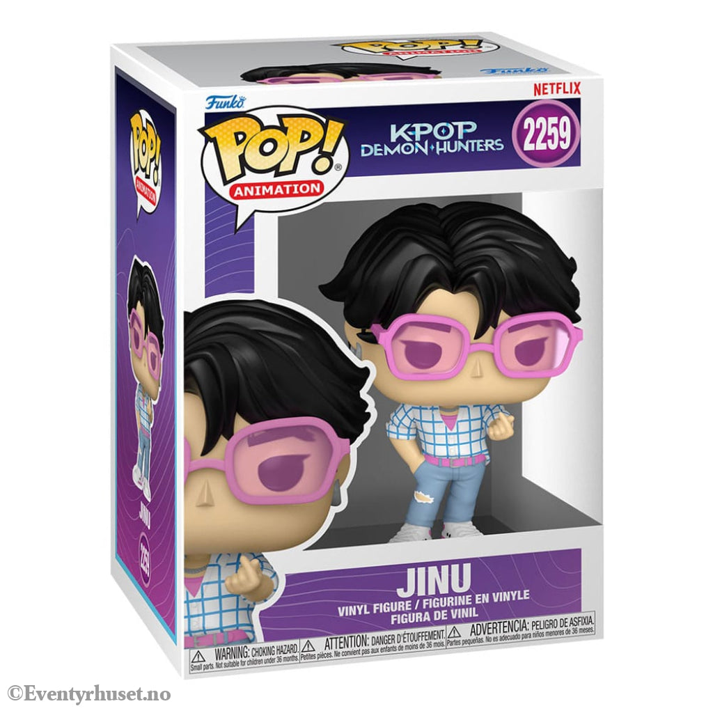 KPop Demon Hunters POP! Animation Vinyl Figures Jinu w/Chase 9 cm Assortment (6) Collectibles