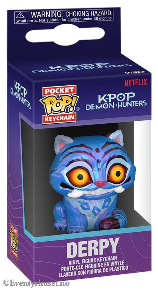 KPop Demon Hunters POP! Vinyl Keychains 4 cm Derpy Display (12) Fashion & Accessories