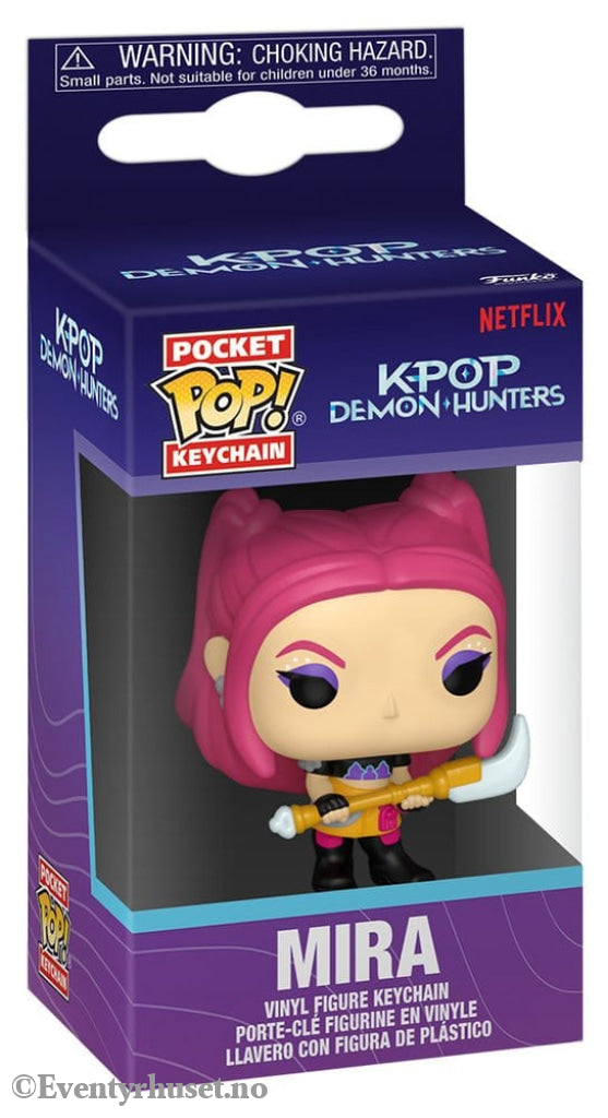KPop Demon Hunters POP! Vinyl Keychains 4 cm Mira Display (12) Fashion & Accessories